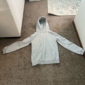 H&M Light Gray Crewneck Hoodie Sweater